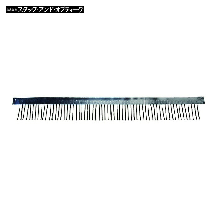 スタック 軽銀磁気テープ型アクリル繊維炭素除電毛はらい 全長1050粍 (1本) STAC203