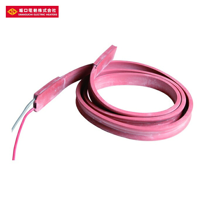 坂口 SBH-25 シリコンベルトヒーター 200/100V50/12.5W1000L (1本)