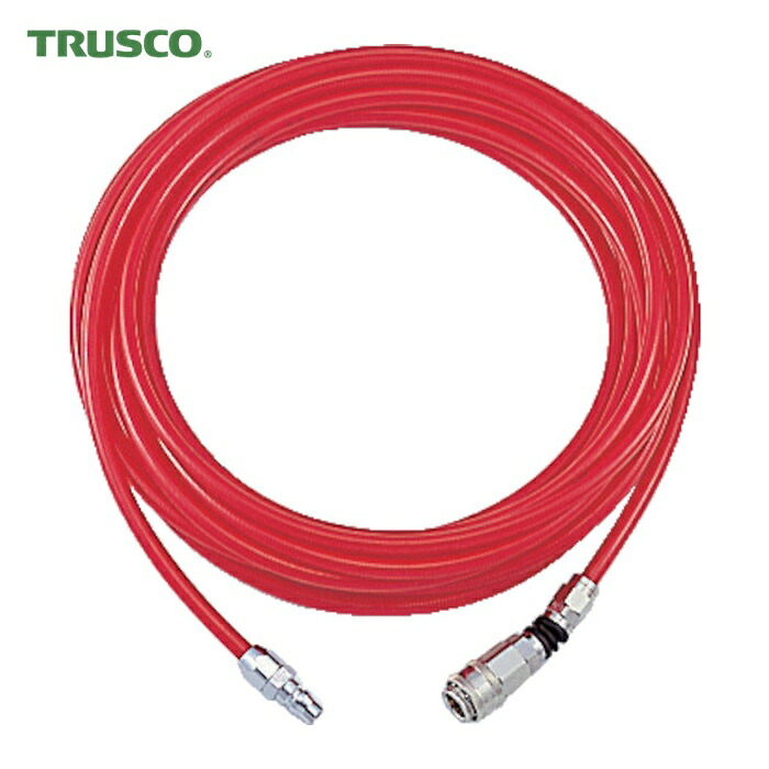 トラスコ TRUSCO エアブレードホース ウレタンブレードチューブ 6.5×10 20m フリーアングルJ付 (1巻) TOP-6.5-20F|工具ランドこだわり館