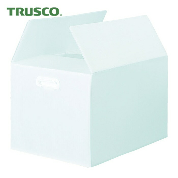 トラスコ TRUSCO ダンボールプラスチックケース 5枚セット B3サイズ 取っ手穴なし 半透明 (1S) TDP-B3D-5TM