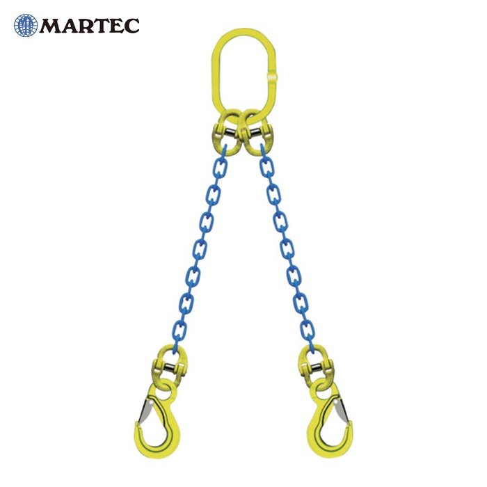 マーテック MARTEC TA2-EKN-10 2本吊りチェンスリングセット L\u003d1.5m (1S)