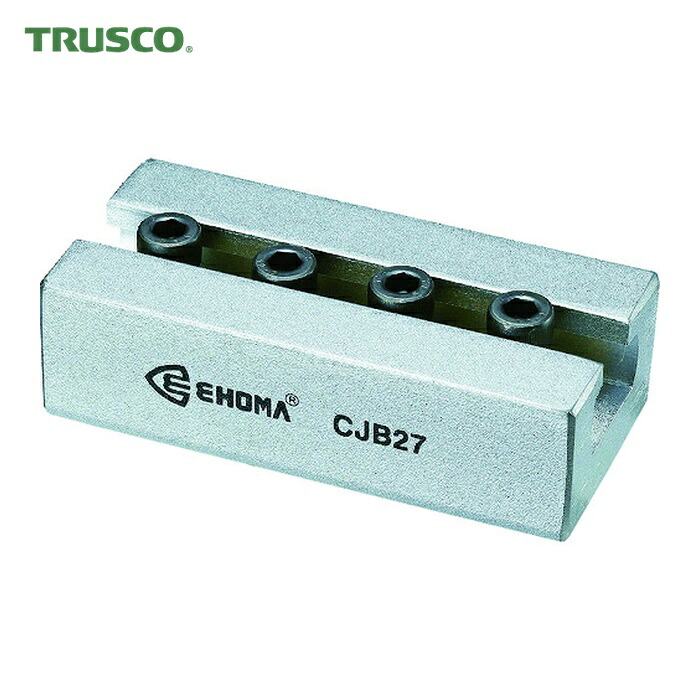 TRUSCO レール幅40mm用 ジョイントブロック (1個) TCJB-40|工具ランドこだわり館