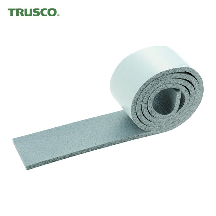 トラスコ TRUSCO タフロングEPDMテープ グレー5mmX40mmX10m (1巻) TAFLG-540-10M