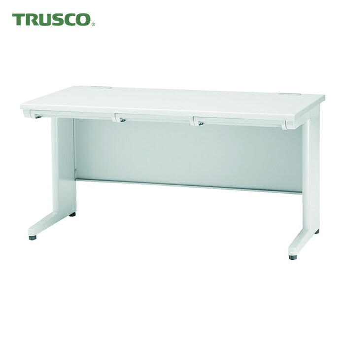 トラスコ TRUSCO 事務用デスク 平 1400×700×H700 (1台) THD-1470A