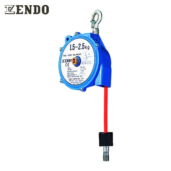 ENDO 遠藤工業 THB-25A ツールホースバランサー THB-25A 1.5-2.5Kg 1.3m (1台)