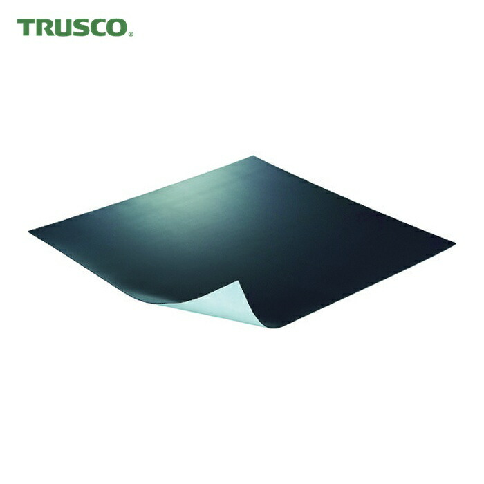 トラスコ TRUSCO マグネットシート のり付 t1.5mmX500mmX500mm (1枚) TMGNK15-500