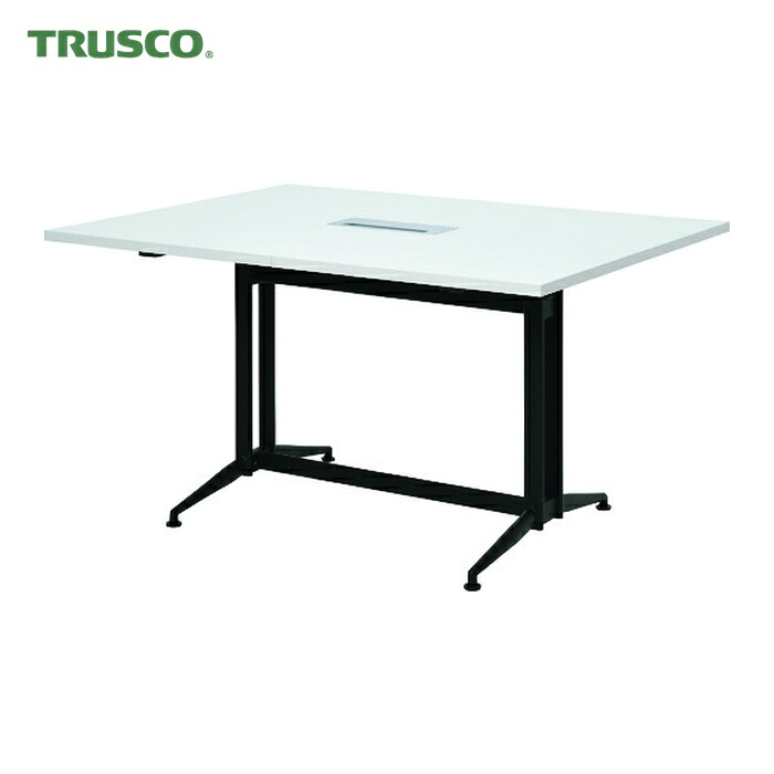 トラスコ TRUSCO T字脚大会議テーブル 基本 W1300×D1000×H720 ホワイト (1台) TMT1310-W 34,788円