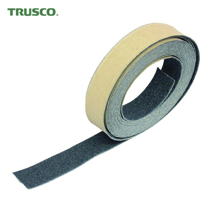 トラスコ TRUSCO ノンスリップテープ 屋外用 25mmX5m 20巻お纏め品 (1箱) TNS25-20 (BK)