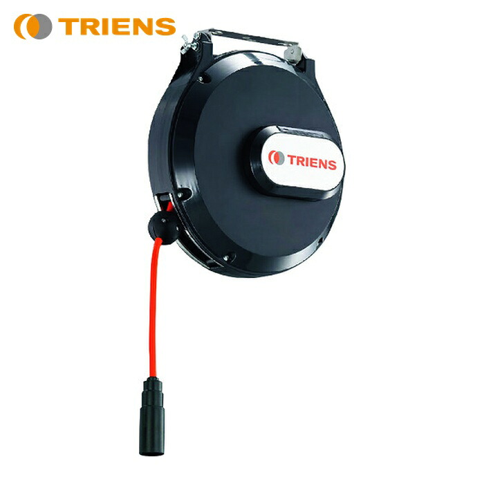 TRIENS 三協リール THS-210B エアーホースリール 内径6.5mm×10m 環境配慮型 (1台)|工具ランドこだわり館