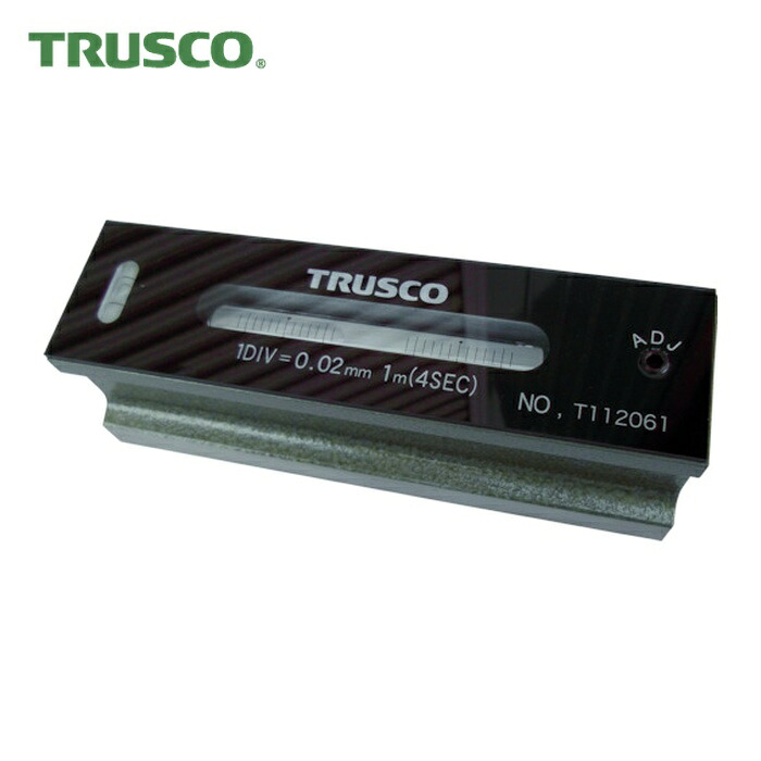 トラスコ TRUSCO 平形精密水準器 寸法200 感度0.05 (1個) TFL-B2005