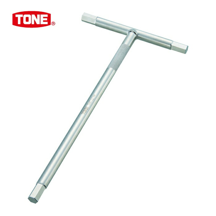 TONE トネ THT-17 T形ヘキサゴンレンチ 対辺寸法17mm 全長340mm (1本)