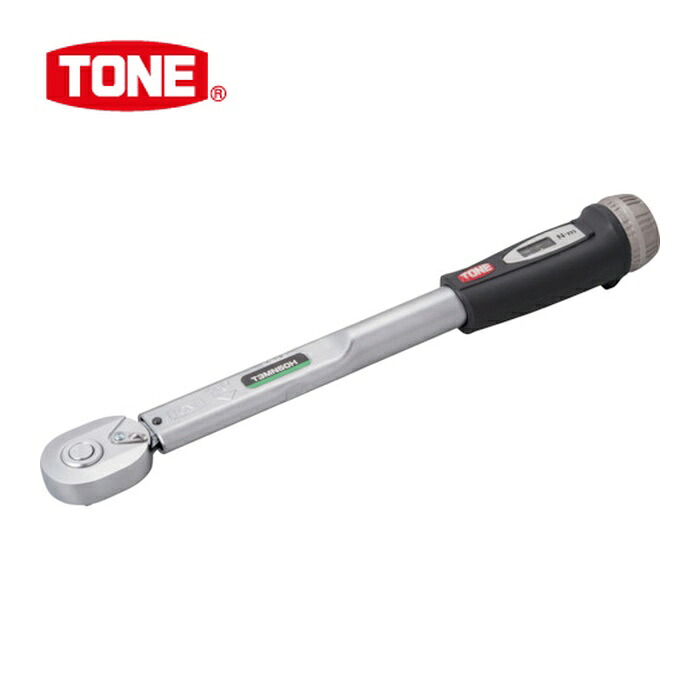 TONE トネ T3MN25H プレセット形トルクレンチ(ダイレクトセット・ホールドタイプ) トルク調整範囲5~25N・m 差込角9.5mm (1個)