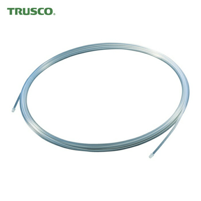 トラスコ TRUSCO フッ素樹脂チューブ 内径6mmX外径8mm 長さ20m (1巻) TPFA8-20