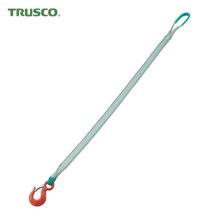 トラスコ TRUSCO 1本吊ベルトスリングセット 50mm幅X2m 最大使用荷重2t (1S) TPSH50-1P20
