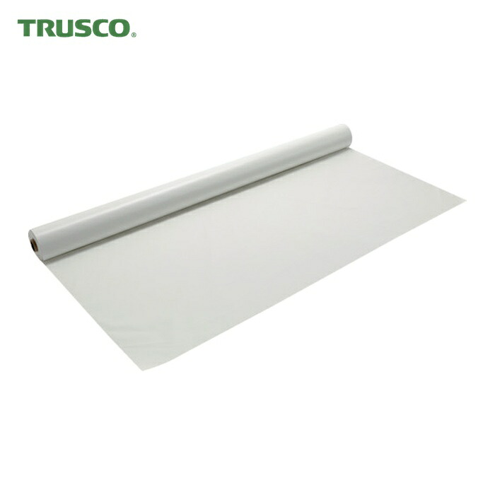 トラスコ TRUSCO 白防炎居敷き1.8X50(目付350G) (1巻) TBSP-18500