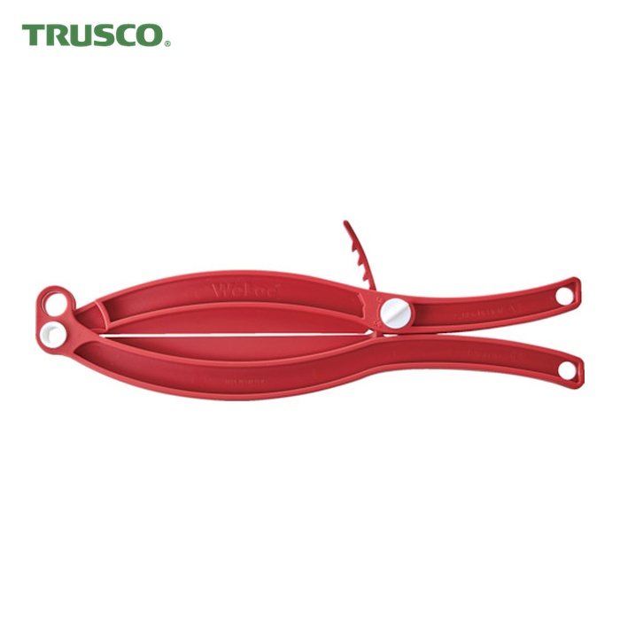 トラスコ TRUSCO フレコンバック用クリップ 150mm 赤 (1個) TGPA150-RD