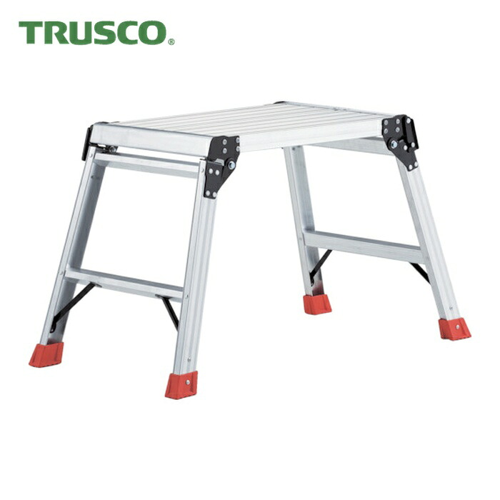 トラスコ TRUSCO 足場台 アルミ製・プロ用 600X400XH560 (1台) TDWT-606|工具ランドこだわり館