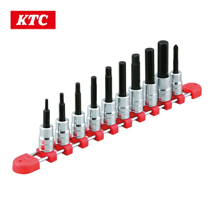 KTC 京都機械工具 TBT310H 9.5sq.ヘキサゴンビットソケットセット[10コ組] (1S)｜工具ランドこだわり館