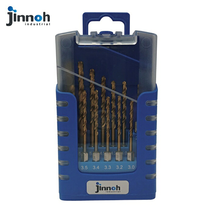 神王工業 jinnoh TCH-14S ステンレスドリル14本セット TCH14S (1S)