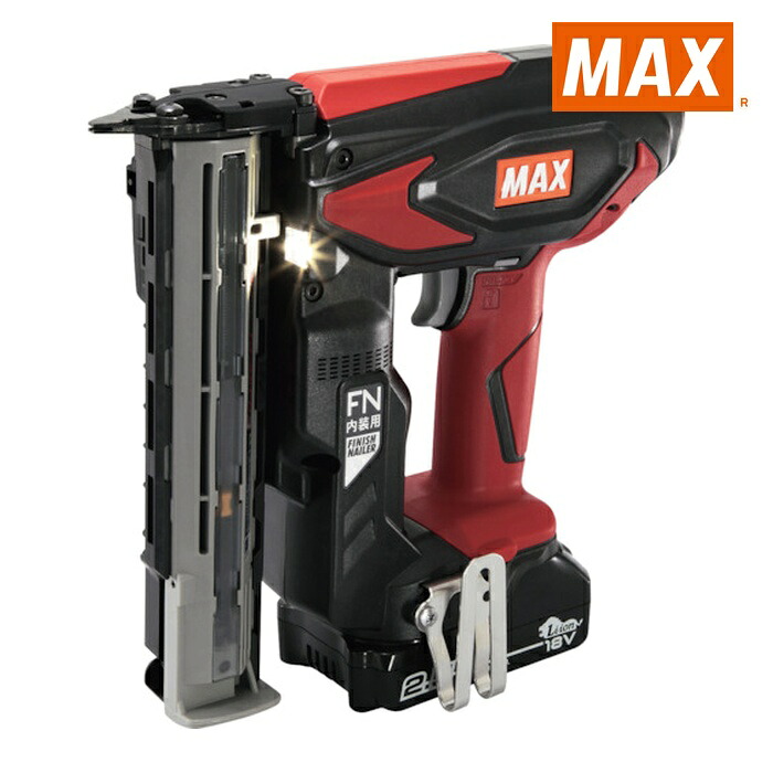 マックス MAX TJ35FN3BC1825A 充電式フィニッシュネイラセット(2.5Ah) (1台)