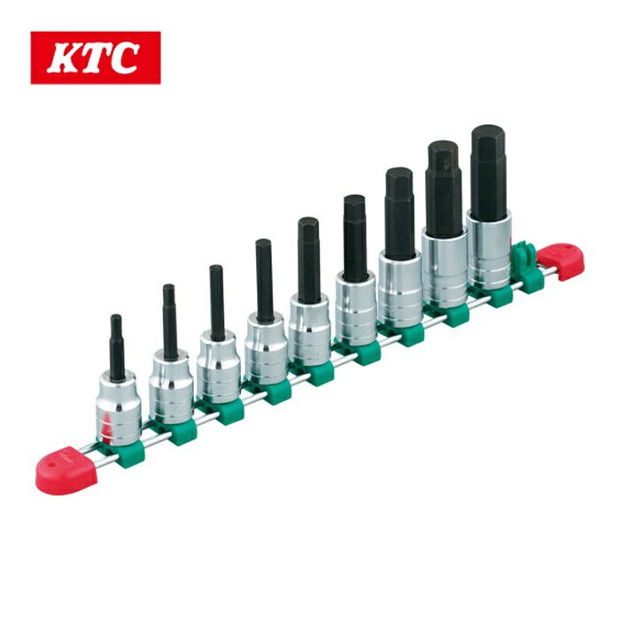 KTC 京都機械工具 TBT409BH 12.7sq.ヘキサゴンビットソケットセット[9コ組] (1S)｜工具ランドこだわり館