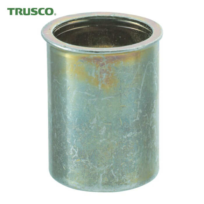 トラスコ TRUSCO クリンプナット薄頭スチール 板厚3.5 M4X0.7 1000個入 (1箱) TBNF-4M35S-C