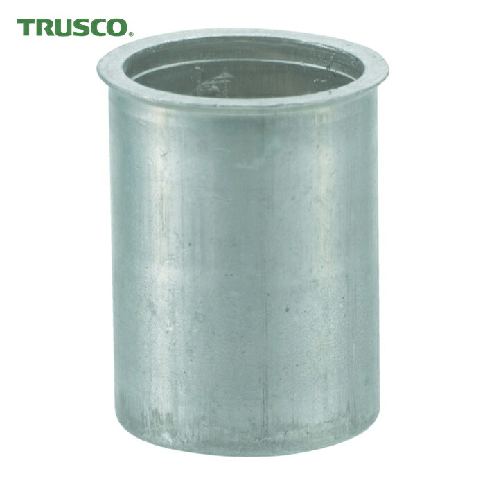 トラスコ TRUSCO クリンプナット薄頭アルミ 板厚3.5 M5X0.8 1000個入 (1箱) TBNF-5M35A-C