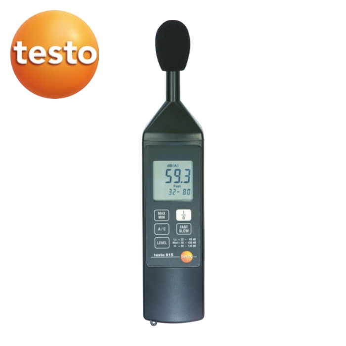テストー 騒々しい音計 testo 815 (1個) TESTO815