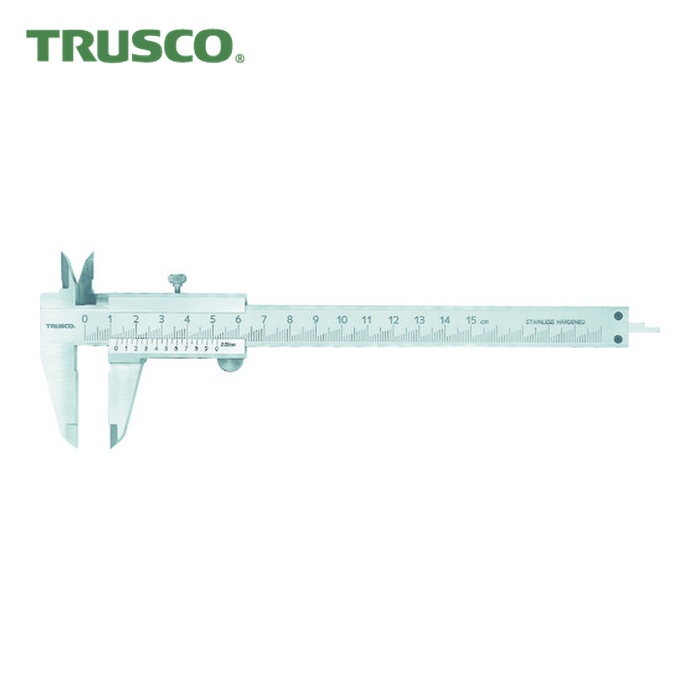 トラスコ TRUSCO ユニバーサルデザイン標準型ノギス 150mm (1本) THN-15-U