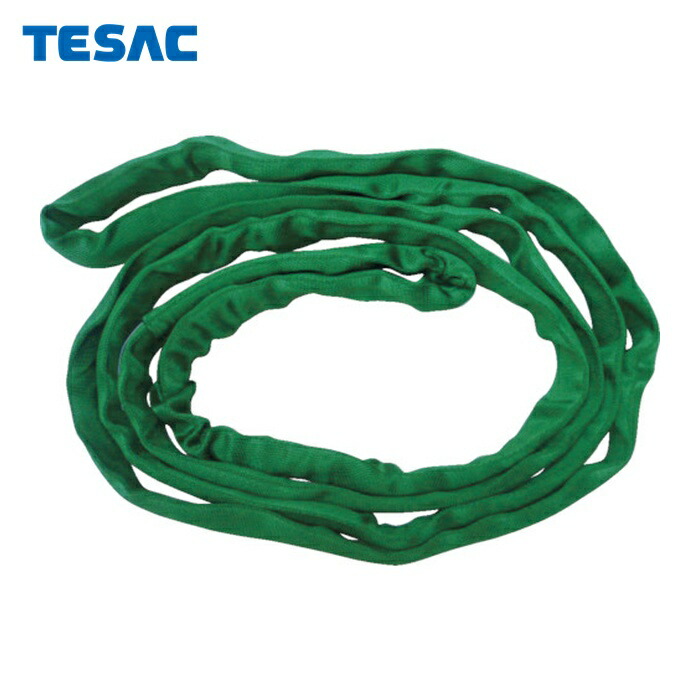 テザック TESAC TBSN2.0TX1M ブルースリングソフトN形(エンドレスタイプ)荷重2t 全長1m(JIS規格品) (1本)