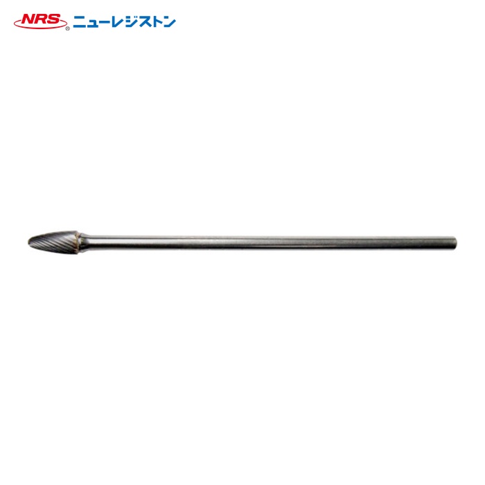 NRS ニューレジストン TCBT9600XL 超硬バー ツクシsカット 刃径10×刃長19×軸径6×軸長150 ロー付 (1本)