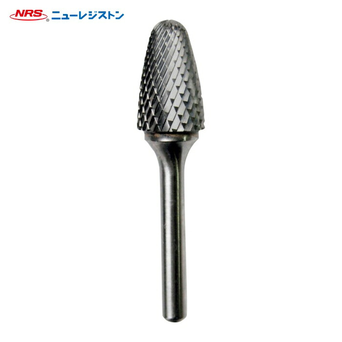 NRS ニューレジストン TCBTDX980-6 超硬バー ツクシd-maxカット 刃径16×刃長25×軸径6×軸長45 ロー付 (1本)