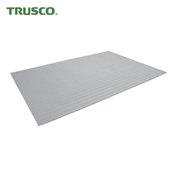 トラスコ TRUSCO ジャバラマットスリム 1200X1800mm ライトグレー (1枚) TNS-1218LG