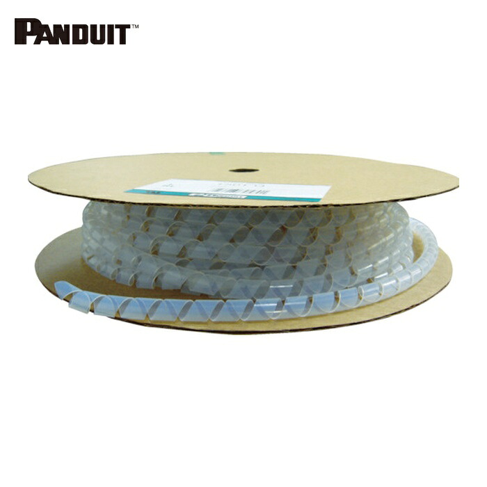パンドウイット PANDUIT T25T-L テフロンスパイラルラッピング (1巻)｜工具ランドこだわり館
