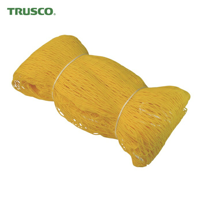 トラスコ TRUSCO 多目的ネット(絞り紐付) 目合25mm 幅3.6mX長さ3.6m (1枚) TN25-3636Y