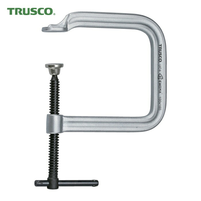 TRUSCO シャコジャッキ(深アゴタイプ)口開150粍アゴ深さ250粍 (1丁) TC-150D