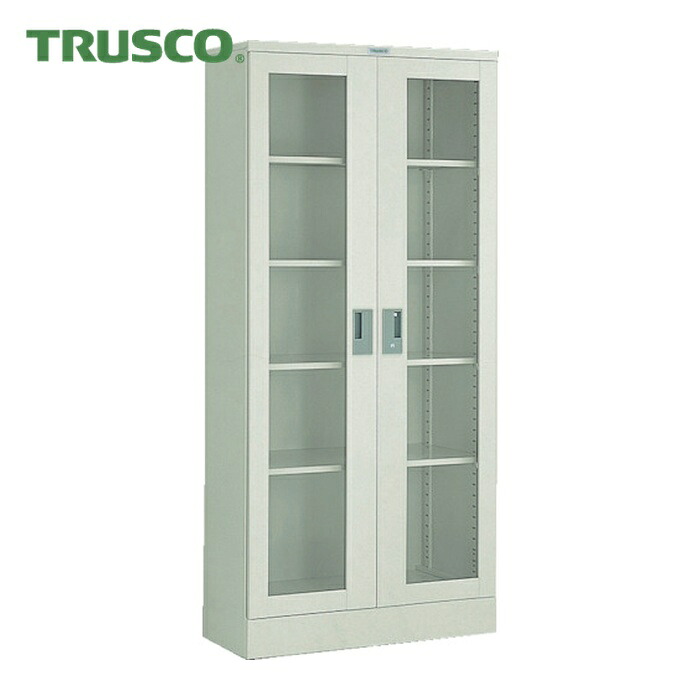 トラスコ TRUSCO コンテナラックケース バンラックケース M型 両開き扉 844X340XH1790 (1台) T604-M
