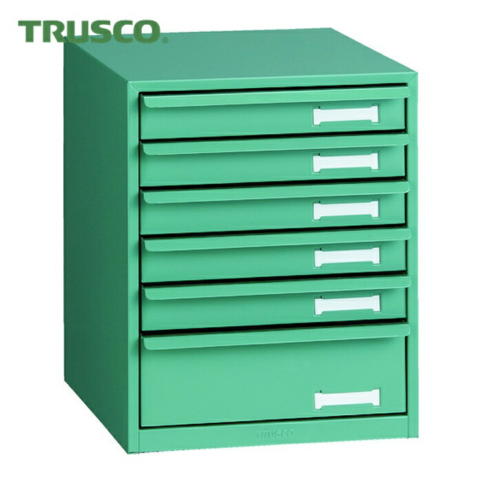 トラスコ TRUSCO 卓上ツールケース 6段 264X327XH327 (1台) T-L1S5