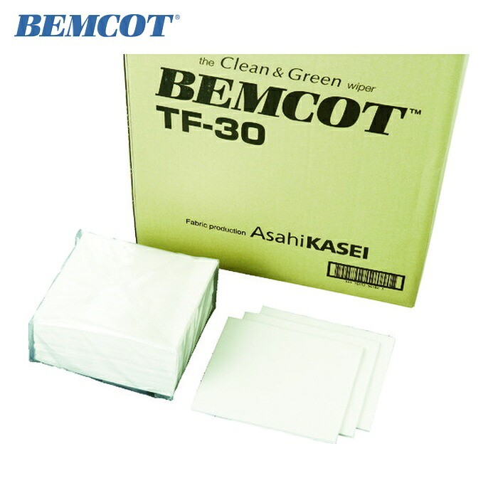 ベンコット BEMCOT クリーンルーム用ワイパー ベンコットTF-30 (1000枚入) 340×300mm (1箱) TF-30B