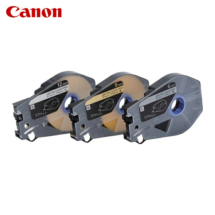 キヤノン Canon TM-LTC9W ラベルテープカセット 9mmx30m 白 (1箱) 9,410円