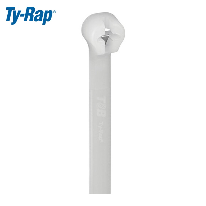 TY-Rap ABB TB750W 結束バンド 高性能ケーブルタイ 標準 ナチュラル色 幅6.9×長さ762mm 50本入 (1袋)