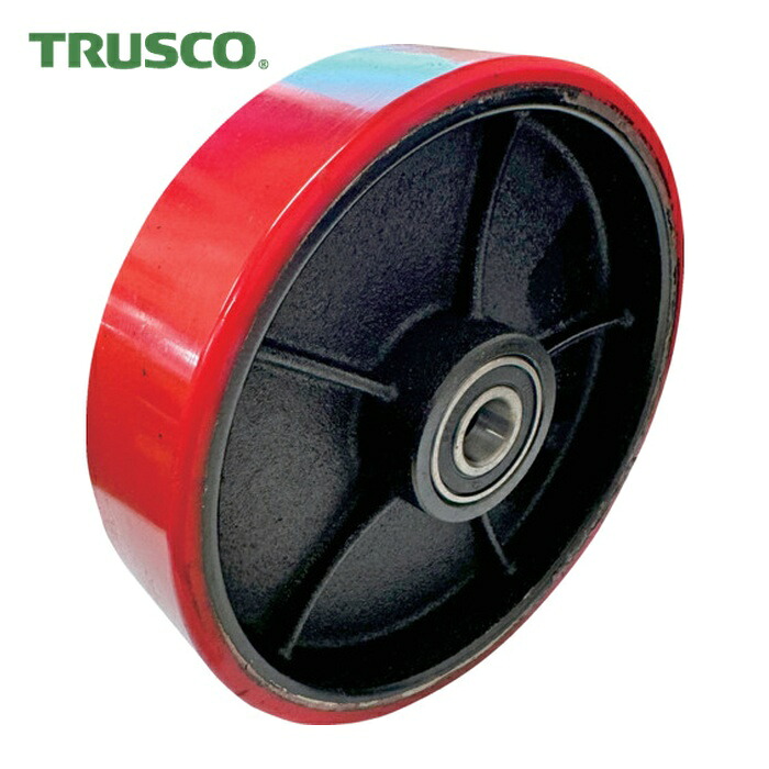 トラスコ TRUSCO TDT250用ステアリングホイールアッセンブリーφ200&times;50 ウレタンキャスター (1個) TDT250-HA20058｜工具ランドこだわり館