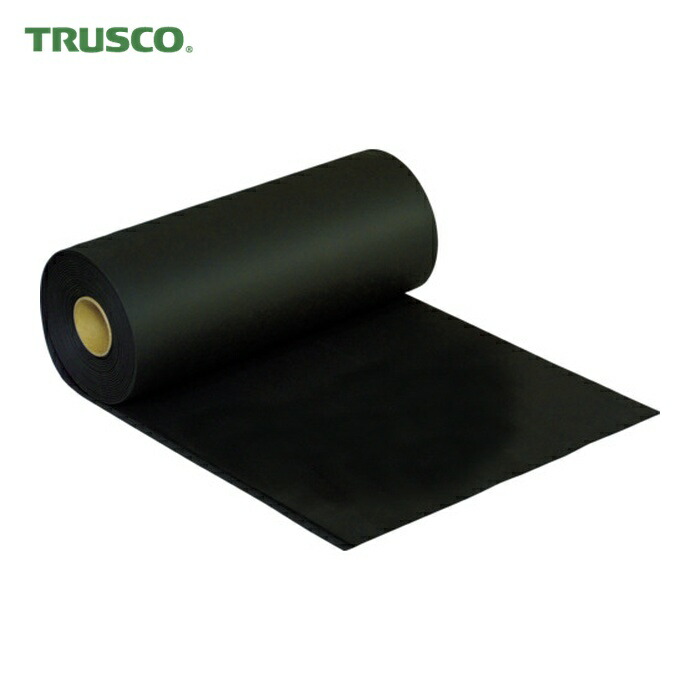 トラスコ TRUSCO EPDM海綿質渦状文 t5X1000X10m (1巻) TER-51010