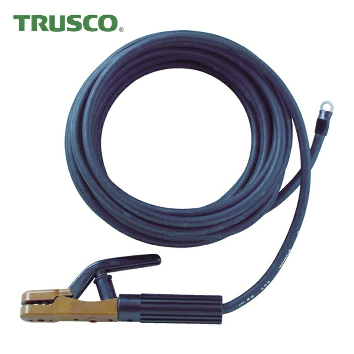 トラスコ TRUSCO キャブタイヤケーブル ホルダ丸端子付 5m (1S) TCT-3805KH