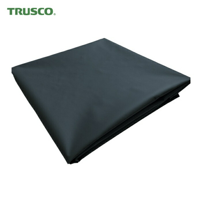 トラスコ TRUSCO ターポリンシート 黒いこと 1800X3600 0.35粍厚 (1枚) TPS1836-BK
