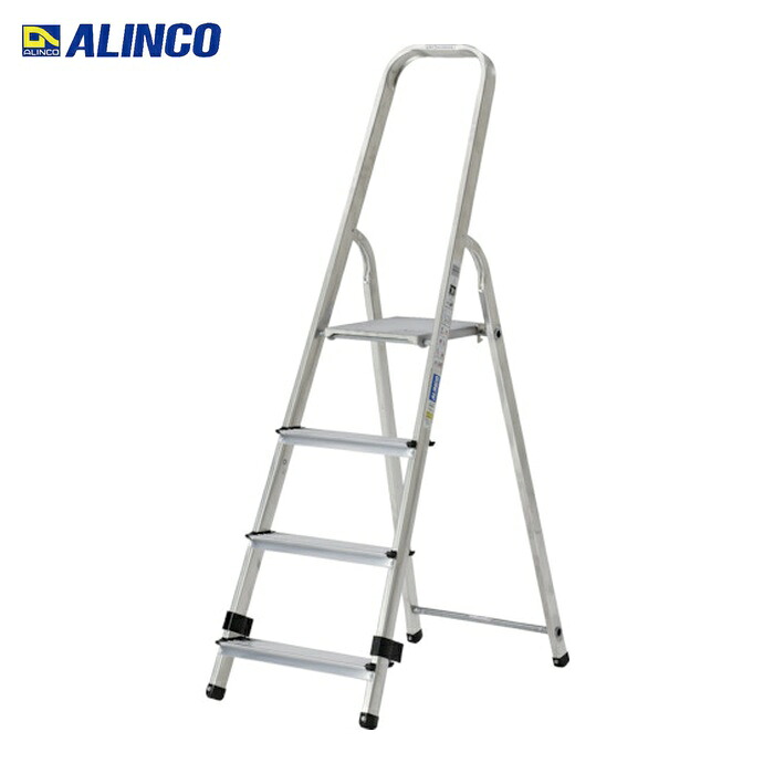 アルインコ ALINCO 上枠付専用脚立 天板高さ77珊 最大限度当て嵌める質量150kg (1台) TBF4