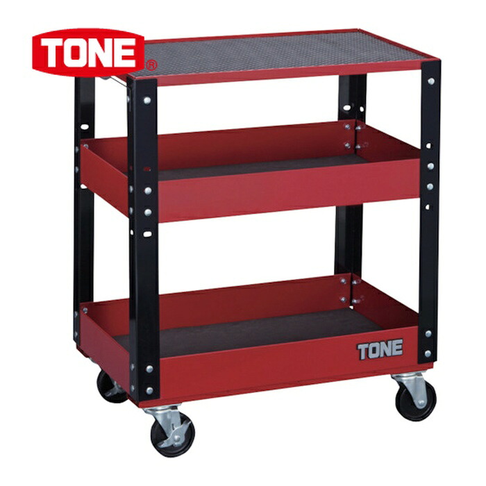 TONE トネ TC6101R 保全用手道具仕掛ける 物の具船室 赤いこと 幅714×奥ふかさ441×高さ860粍 (1台)