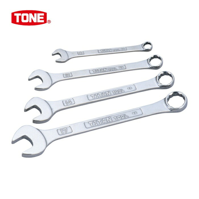 TONE トネ TMS-19 チタン物の具 ズボン下鍵 19粍 (1丁)