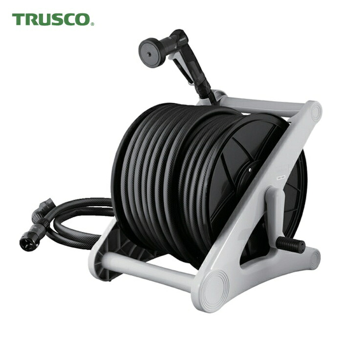 トラスコ TRUSCO ハイスペックホースリール 50m (1台) THR-50X