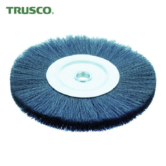 トラスコ TRUSCO ホイルブラシ Φ300X25.4(25)mm穴 鋼線 線径0.3 (1個) TB-6392|工具ランドこだわり館